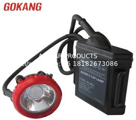 ABS portable explosion proof miners cap lamp, ATEX certification led mining headlamp and miners headlamp
