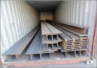 Black / Galvanised Q345B Structural Steel I Beam Material for Building Construction, equipment, lift, railway and bridge