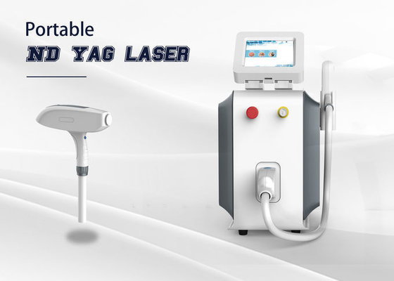 China Portable Laser Beauty Machine ND Yag Laser Tattoo Removal Carbon Peeling Device supplier