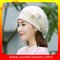 QF17002  Sun Accessory customized fashion knitted beanie hats for ladies  ,Hats in stock MOQ only 3 pcs supplier