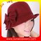 0352 wool felt  burgundy ladies hats for women,Shopping online hats and caps supplier