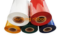TTR Color Barcode Printing Ribbon Thermal ink Ribbons 110mm 300m Wax Resin Ribbon