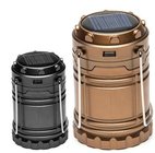 6 LED Solar Camping Light ,with Rechargeable Battery .