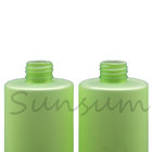9oz 270ml Green Frosted PET Plastic Bottle with Golden Screw Cap