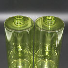 1000ml Green Transparent Plastic PET Shampoo Bottle with Black Lotion
