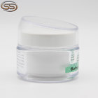 China 50g Clear Plastic Cosmetic Double Wall Cream Jar Suppliers