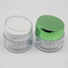 China 50g Clear Plastic Cosmetic Double Wall Cream Jar Suppliers