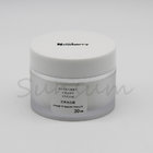 Recycled 30g Frosted Plastic Cosmetic Double Wall Skin Care Cream Jar