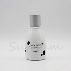 Hot Sales 80ml 120ml Plastic Teardrop Shape Lotion Bottle with Sliver Pump