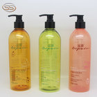 Colorful Boston Round 500ml Plastic Shampoo Bottle with Lotion Pump