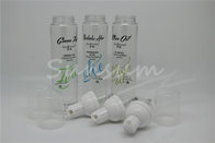 100ml Custom Logo Plastic PET Cosmetic Foam Pump Bottle for Facial Cleanser