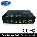 Factory Supply Cheap 4CH Front Side Rear Camera Car Video Split Control Box Quad Processor