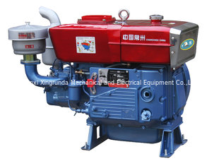 China Oem factory   6HP 8HP 10HP  14HP  water cooling  single cylinder  diesel engine for sale supplier