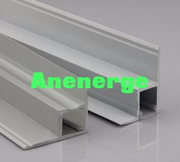 China LED aluminum extrusion profiles diffuser LED Aluminium profile for led strips A4535 for ceiling Decoration supplier