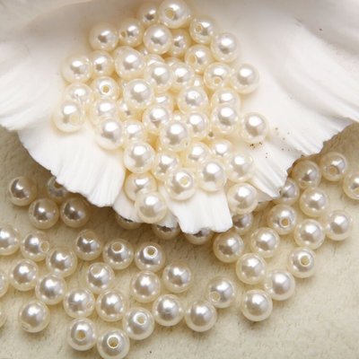 China ABS Pearl Beads Trim for DIY Wedding Party Decoration Jewelry Findings Craft Accessories Garment Trimming Dress Ornament supplier