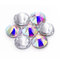 16 Cutting High quality K9 Crystal Glass Flat Back Hot Fix Rhinestones for Shoe or Garment Decorations supplier