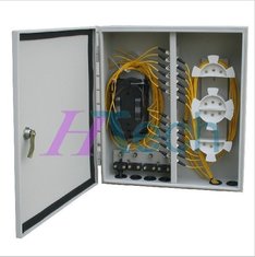China 48Core Outdoor Fiber Optic Distribution Box，Wall Mount Fiber Optic Terminal Box supplier