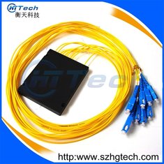 China 1*8 PLC Fiber Optic Coupler with SC/UPC connector for FTTH supplier