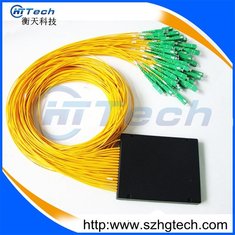 China ABS Box Fiber Optic 1x64 PLC Splitter With SC/APC Connector For FTTH supplier