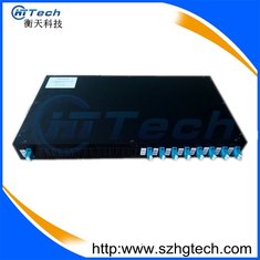 China 19Inch SC/UPC FTTH Rack Mounted 1*8 Fiber Oplitter Box LC Duplex supplier