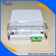 China SC / APC Duplex Fiber Optic Terminal Box , 2Cores FTTH Fiber Box supplier