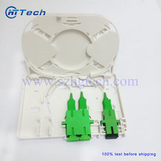 China 1-4Cores Fiber Optical Customer Box 2 Port Fiber Optic Terminal Box supplier