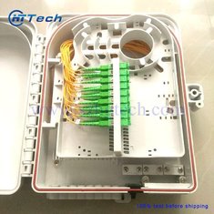 China Outdoor FTTH 24Cores Fiber Optic Distribution Box, 24 Ports Fiber Optic Splitter Box supplier