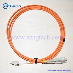 China China Fiber Patch Lead Supplier SC-LC Fiber Jumper Multimode Orange Color supplier