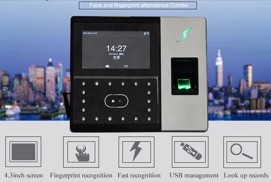 China Fical And Fingerprint Time Attendance System supplier