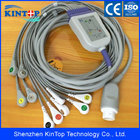High quality Compatible CE&ISO Mindray PM5000 PM6000 ECG Patient cable with 3-leads, snap electrodes, IEC, 12pin
