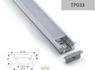 heavy duty aluminum LED strip mounting channel (TP033)