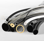 Black Fexbile PVC tubes ,  Tubes PVC For Cable Protection