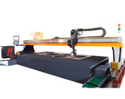 5 axis CNC controlled steel plate bevel  plasmac cutting machine 4x12m and 38mm thickness