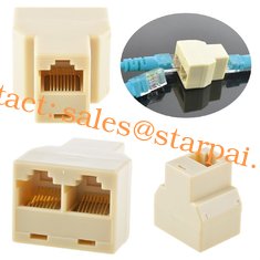 China RJ45 Ethernet-cable-LAN-Port-1-to-2-Socket-Splitter-Connector-Adapter-PC  RJ45-CAT5-6-Ethernet-cable-LAN-Port-1- supplier
