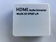 HDMI Audio Extractor 4Kx2K 3D SPDIF L/R Support HDMI 1.4 and DHCP 1.4 supplier