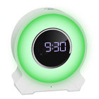 Hi Fi Sound Speaker Alarm Clock Wireless Bluetooth Speaker with LED Night Light
