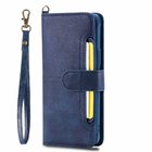 Samsung Galaxy S9 Multifunction Removable Leather Wallet Case with Card Slot and Wristlet Strap
