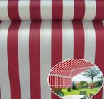 Sunshade Polyster Fabric Yellow Stripe Outdoor UV Protection Polyester Fabric Awnings, Boat covers, bimini tops, sail-co