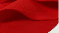 wholesale red super soft polyester single brush velcro loop velvet fabric