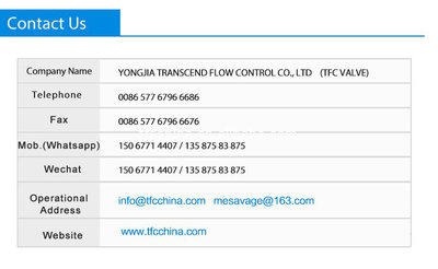 YONGJIA TRANSCEND FLOW CONTROL CO.,LTD