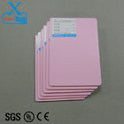 OEM custom color pvc foam sheet high density pvc rigid board pink pvc wall tile colorful plastic board for furniture