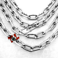 SUS 304 316 Stainless Steel Japanese Standard Long Link Chain with diameter 4mm