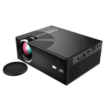 China Mini hd 1080p led projector for Home Appliance multimedia outdoor building projector C7 supplier