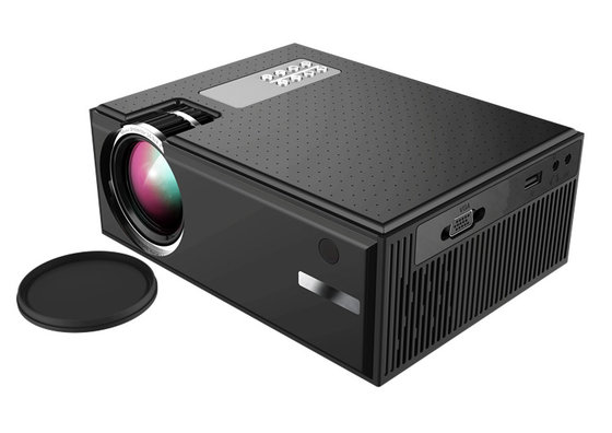 China March expo 2019 Newest Digital projector LED LCD 1800 lumens Mini Beam Projector Home theater Video Projector C8 supplier