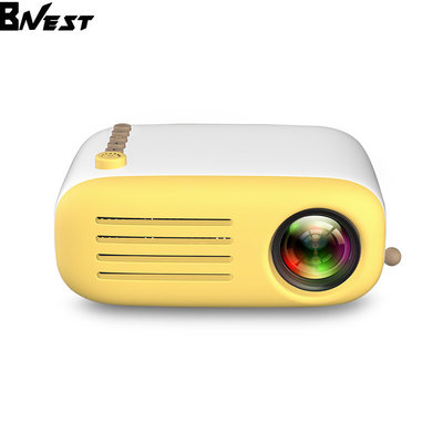 China BNEST 2019 Newest YG200 Mini Pocket Portable LED LCD Projector Built-in Battery home theater TY001 supplier