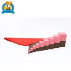 Wooden Educational Toys  Montessori Sensorial Material Long Red Rods for kindergarten and perschool