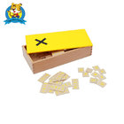 Mathematics Montessori Materials supplier educational toys in china - Box of multiplic.Equations