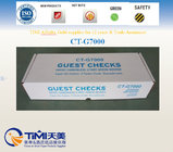 HOT CT-G7000 guest checks 2parts ,green color,carbonless paper for restanrant use