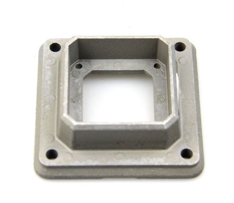 China Post cover post bottom plate Aluminum alloy die casting supplier