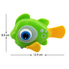 4 colors plastic 12cm wind up fish cube clockwork toys for baby